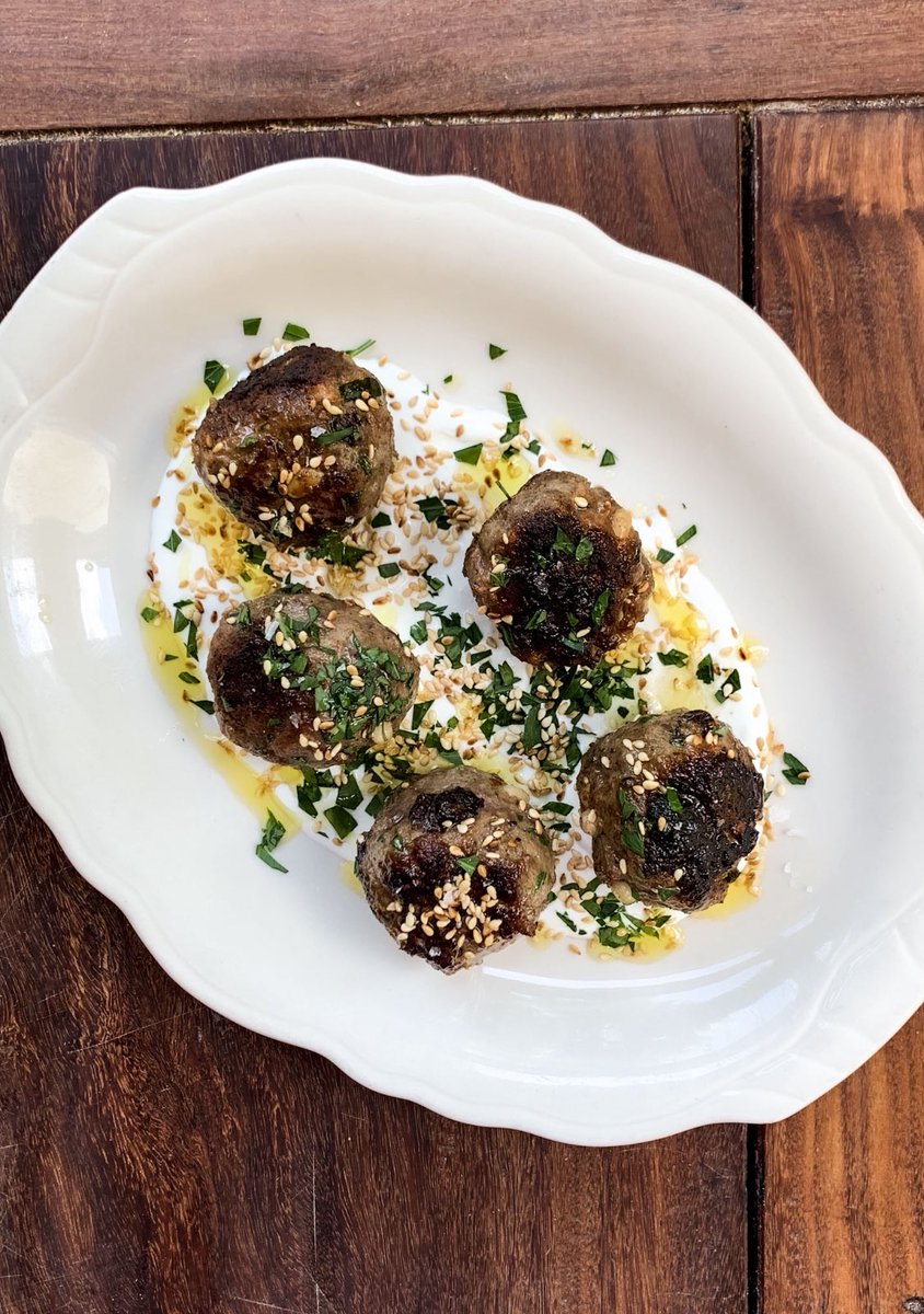 RedHenDC's tweet photo. Antipasta from our #IslandSummer menu! Sicilian Meatballs, Marinated Summer Tomatoes, or Sardinian Fregola Salad! 😋 https://t.co/Td4kDZbNy6