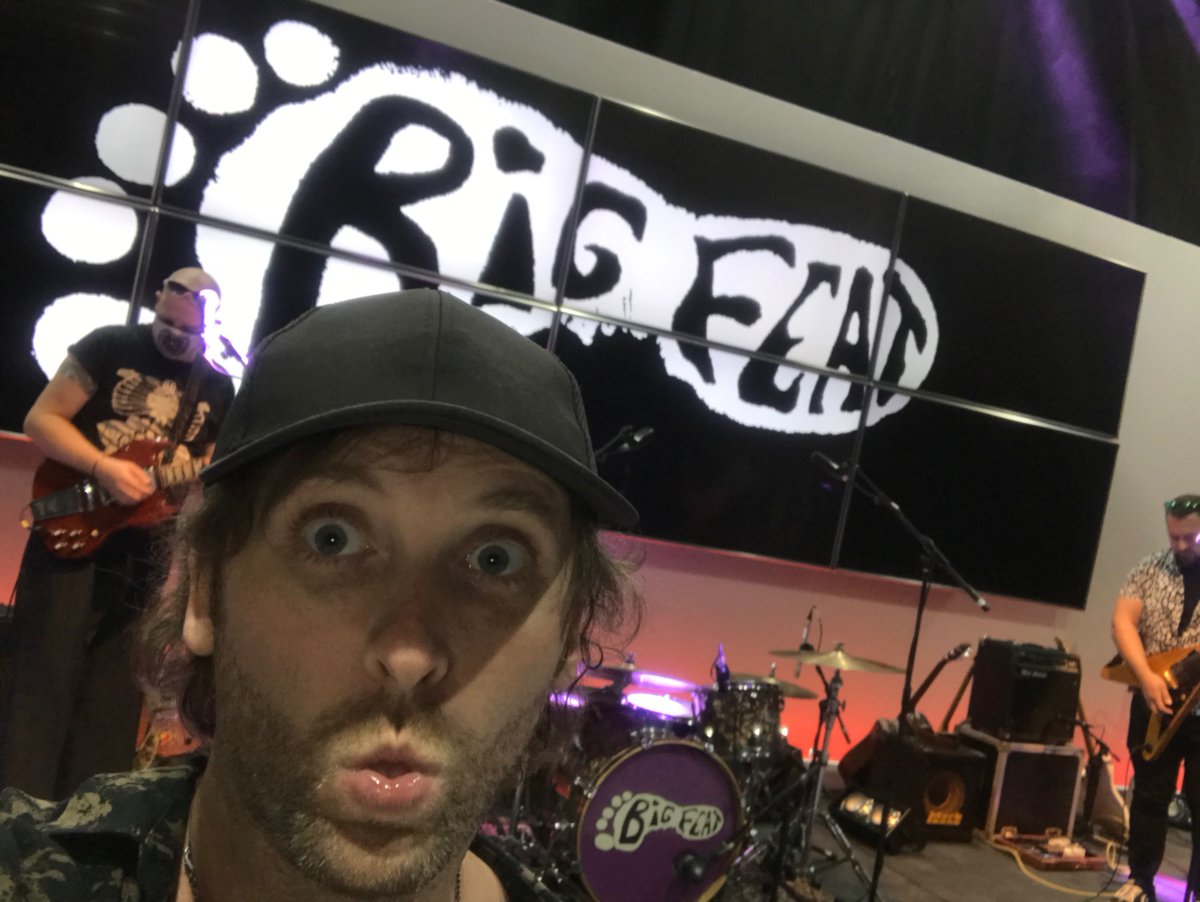 Something exciting coming up with my band <a href="/BigFeat/">Bigfeat</a>