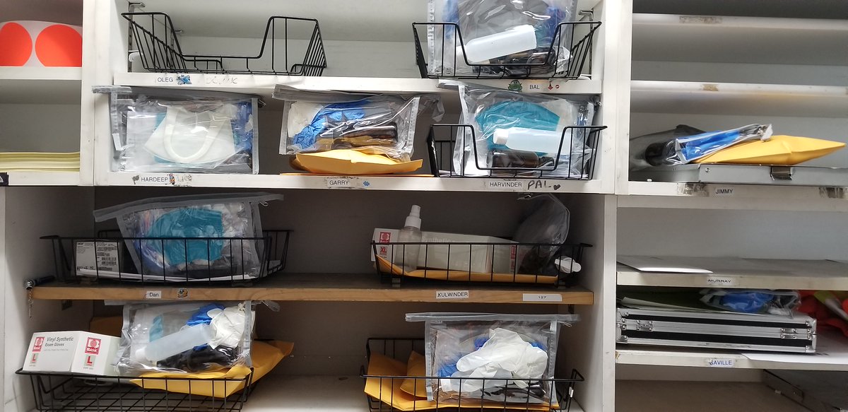 UlcKool's tweet photo. covid-19 PPE kits were given to the drivers for their safety @SafetyDrivenBC #BCSafetyChampion #SHWEEK2020 https://t.co/GiMtscxtzy