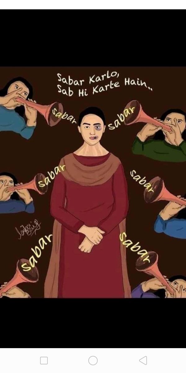 Raveena199's tweet photo. Sabar mai aur zulm me bhot frq hota h
Sabar kro!
Sarf beti K lea?
ek beti sabr kre apne betay ko bhi tu ye seekho K us beti pr zulm na kree
Kabhi suna h? k kisi betye ne sabr Kia ho !chahye galti beti ki ho ya na ho ..#..so called society
#respecteverywomen
#RespectDaughter https://t.co/Ew7Kj1VbPM