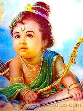 His son Meghanad had earned the title of 'Indrajit' by defeating Indra, the King of heaven in battle. In these circumstances, Lord Vishnu incarnated himself as the son of King Dasharatha of the Suryavanshis or Ikshvaku dynasty and was named Rama.