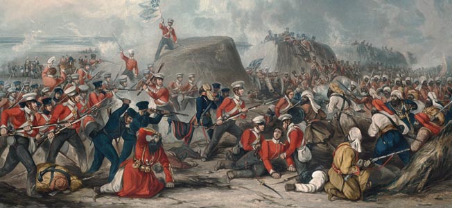 19/162An unstable empire is a weak empire. And weak empires are sitting ducks, especially with something like the East India Company sitting in ambush. On Dec 11, 1845, The Company invaded the Empire in what came to be known as the First Anglo-Sikh War.Sikhs lost.