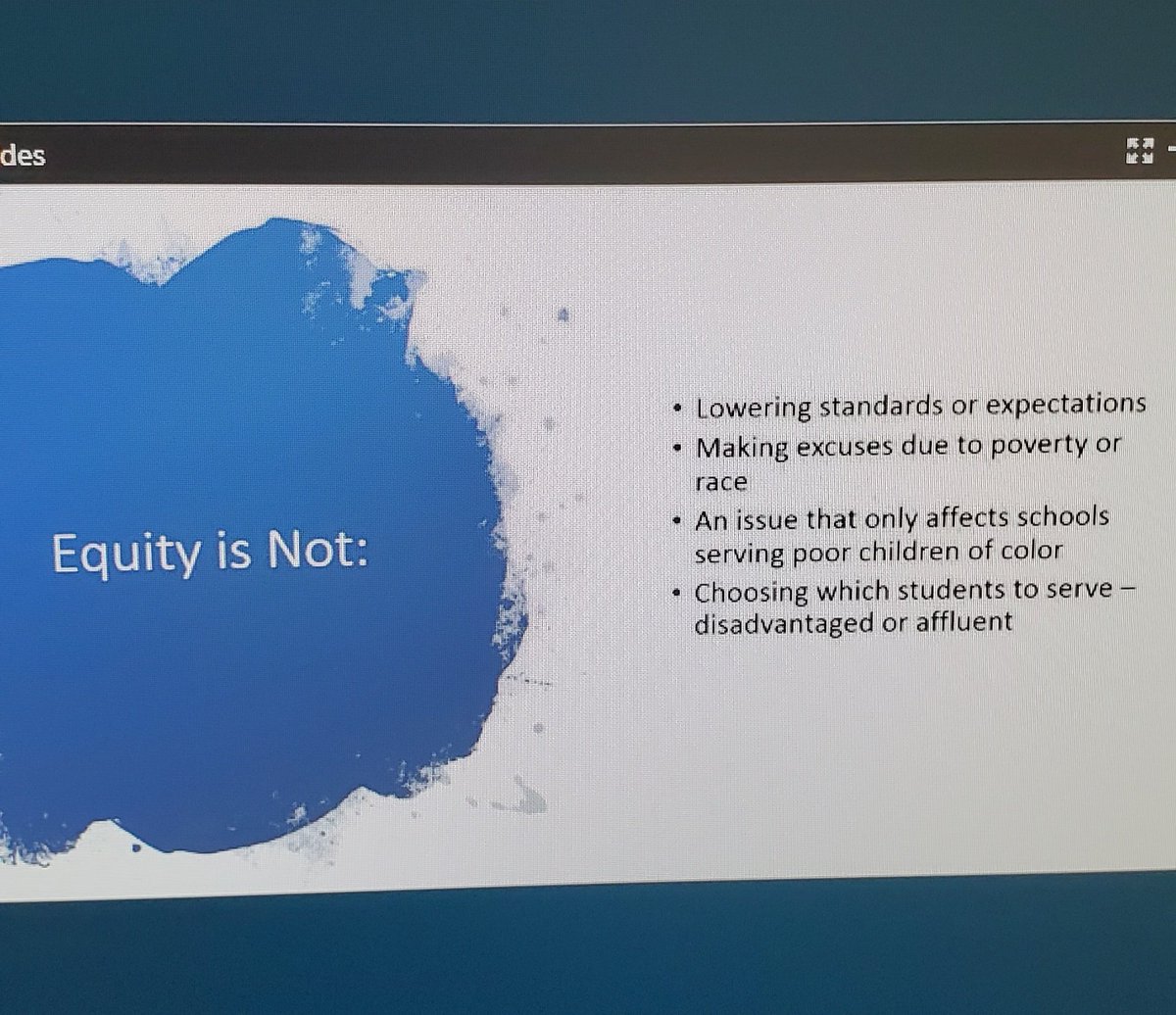 molly_goodine's tweet image. Equity is NOT....
#fhonline