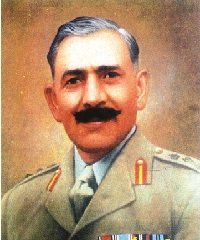 93/162Within hours, the invaders were in Muzaffarabad. That's less than 80 miles from Srinagar. That's when a sacrifice changed the course of history.Hari Singh's Brigadier Rajendra Singh.He died fighting, but not before destroying a strategically crucial bridge near Uri.