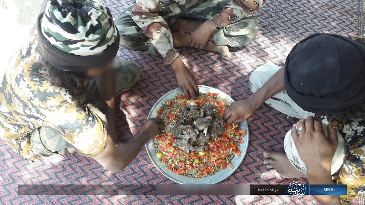 'Eid al-Adha 1441 grub, IS-Sinai: #JihadiFood