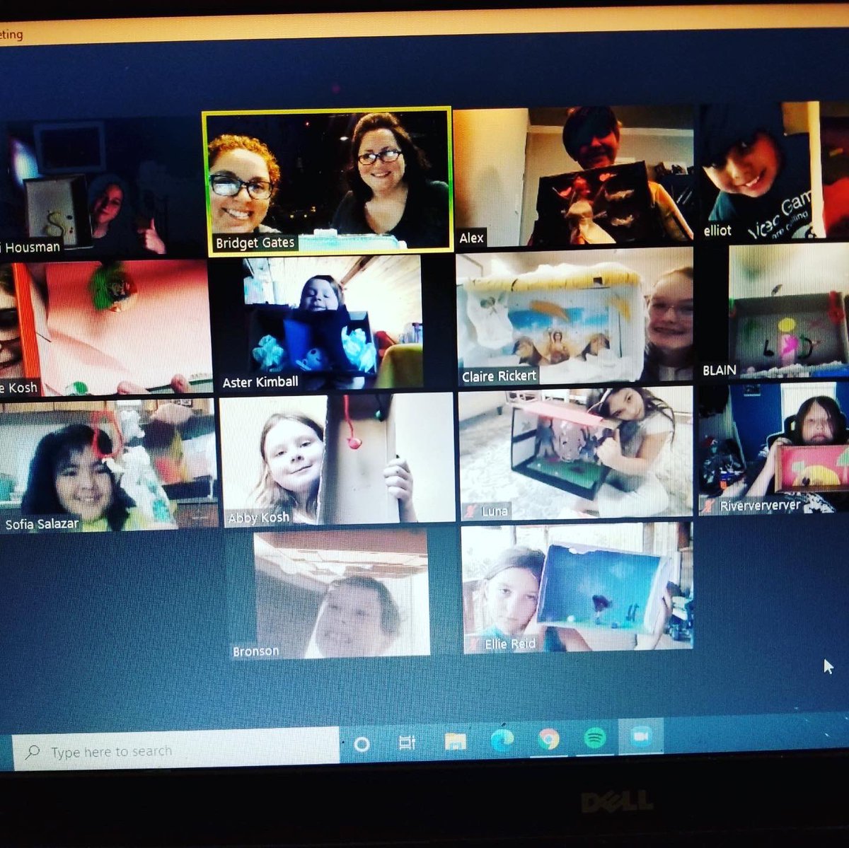 Virtual Theatre Camp week is off to an amazing start! We’ve had two days of Broadway choreography, Mythology, Set Design, Improvisation, and Playwriting!  Here are some photos of our students with their beautiful and creative set designs!