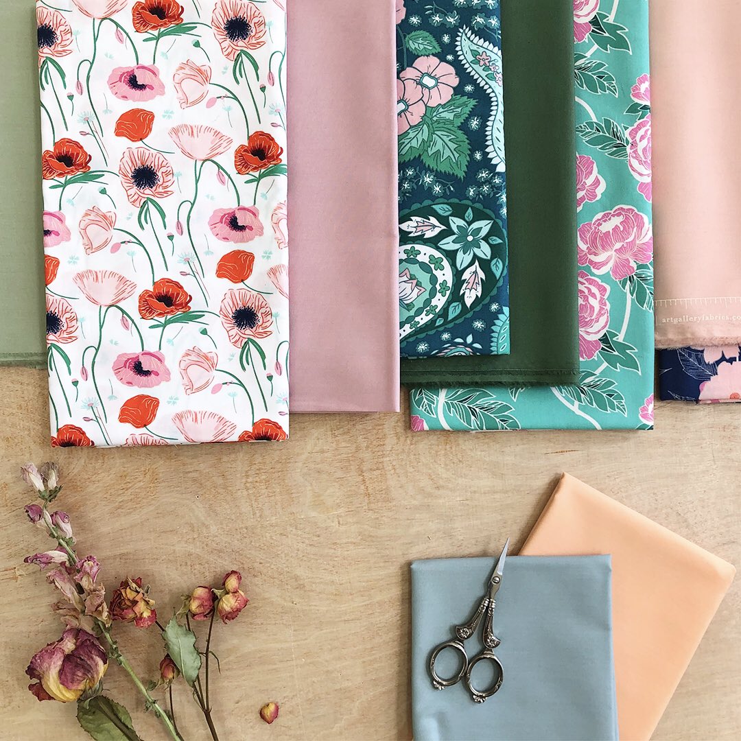 ArtGalleryFab's tweet photo. Are you looking through your stash to see what will work well with the latest “Flowerette” collection? 🌺 Look no further, as we released 10 NEW PURE SOLIDS colors! ✨
Featuring- “Fresh Sage,” “Eucalyptus,” “Blushing”, and “Sugar Plum.”
#agfflowerette #puresolids https://t.co/34jDAuxFai