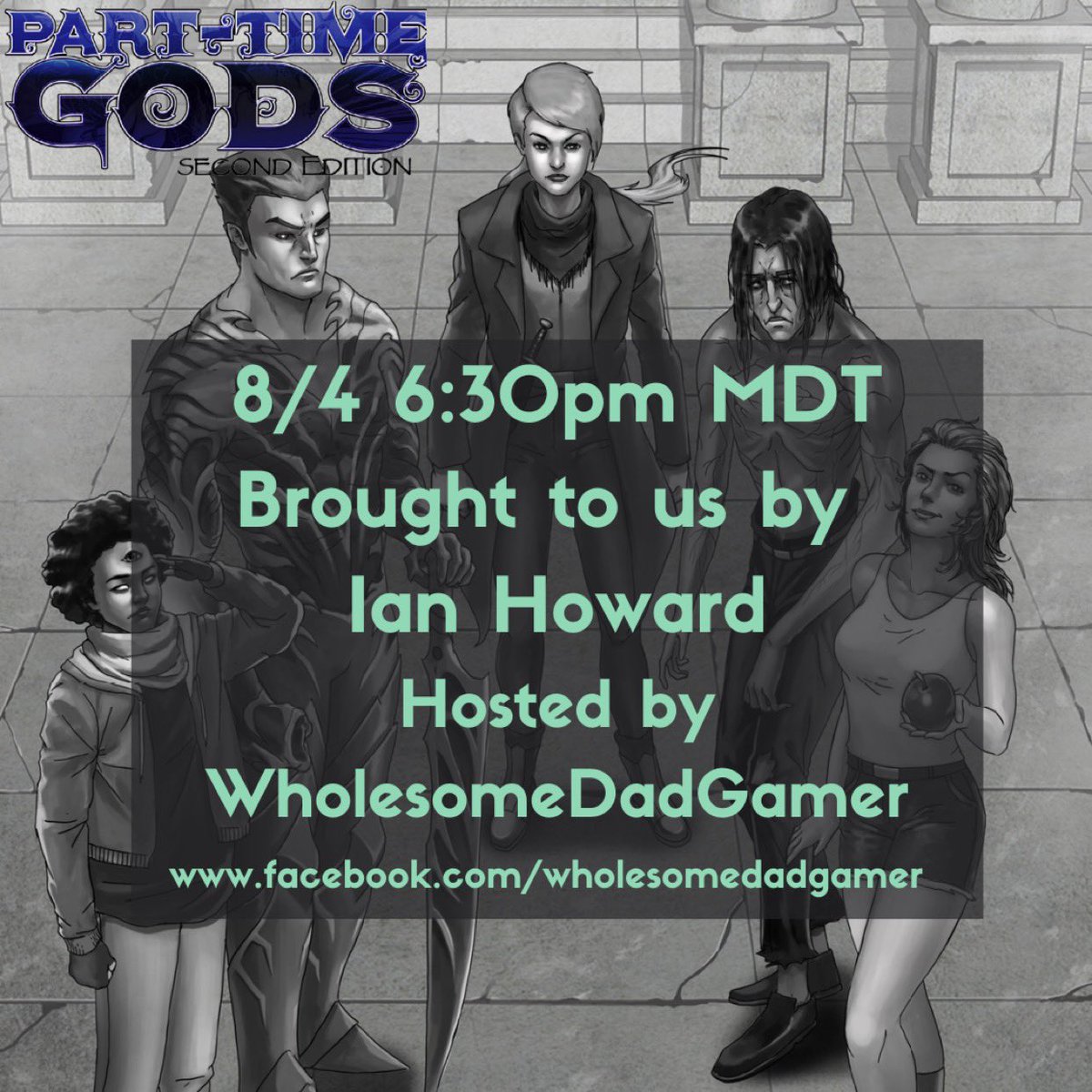 OfDiceNDames's tweet photo. WinchesterDaeva ๐ and Aundawyn ๐ฎ are starting episode one of Part-Time Gods tonight with @wholesomedadgamer! Come watch to see how we handle the navigating the mortal realms of Austin, Texas with our god powers! https://t.co/edjVihCiXR
#actualplay #parttimegodsrpg #trrpg https://t.co/oEu53B5m35