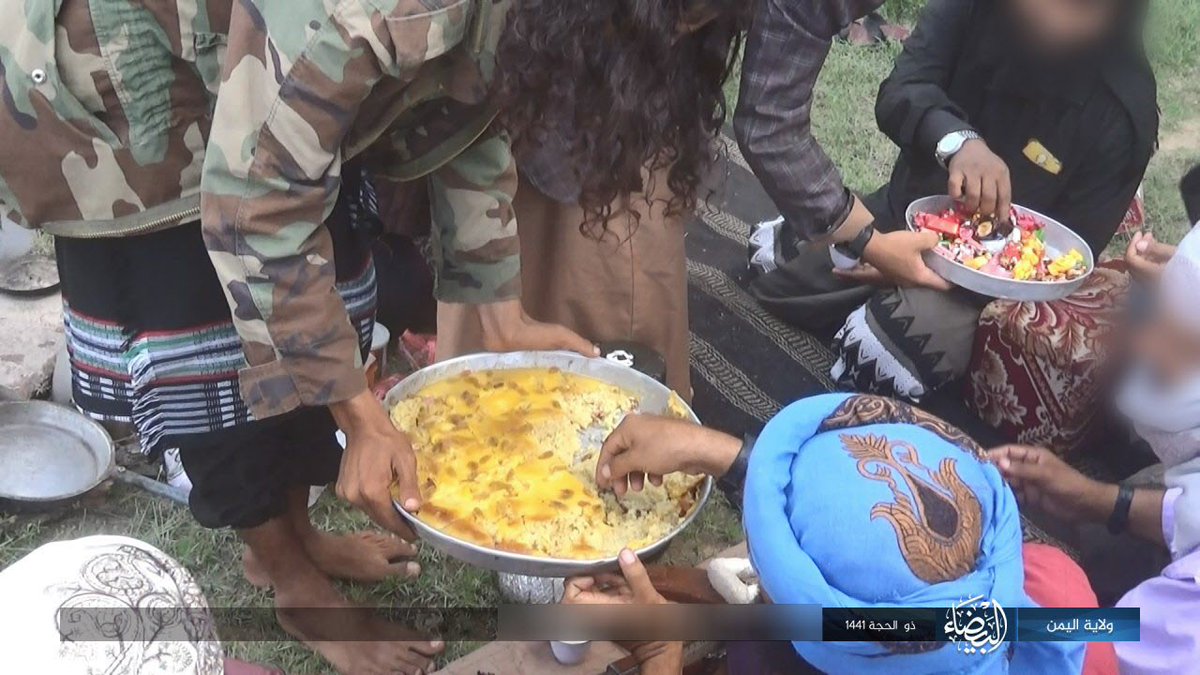 'Eid al-Adha 1441 food & drink, IS-Yemen: #JihadiFood