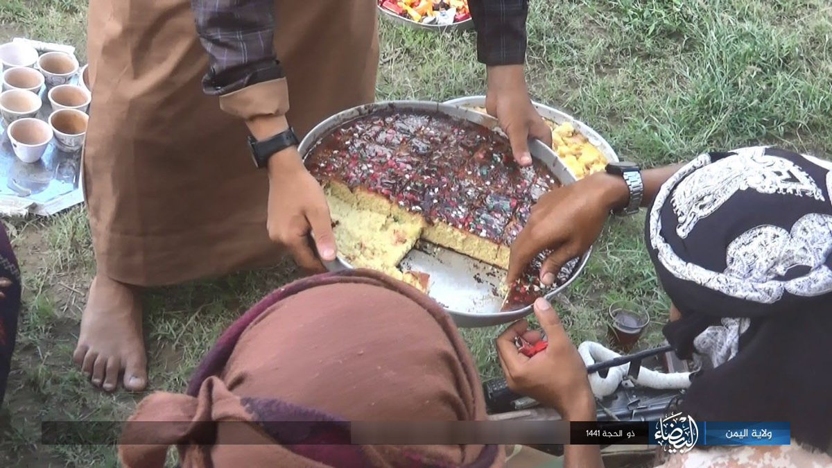 'Eid al-Adha 1441 food & drink, IS-Yemen: #JihadiFood