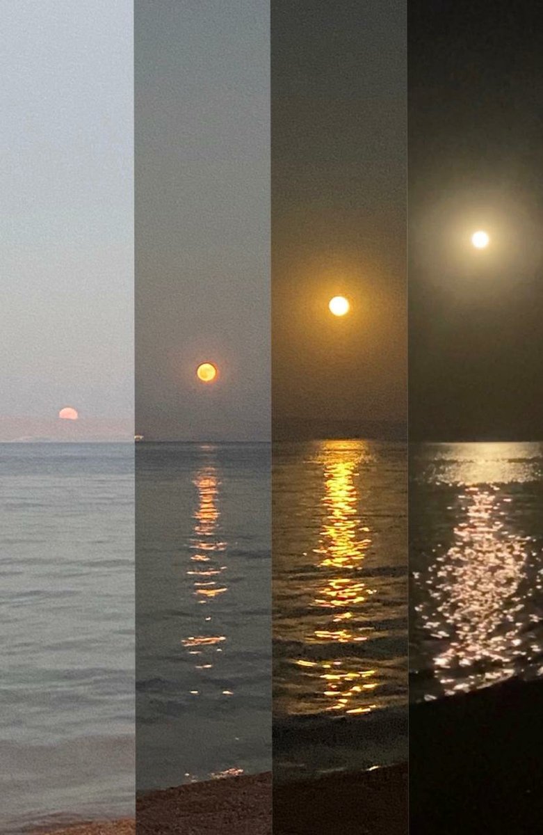Z_Orfy's tweet photo. #fullmoon rising in Dahab #Sinai #Egypt https://t.co/w3KqxhkOCR