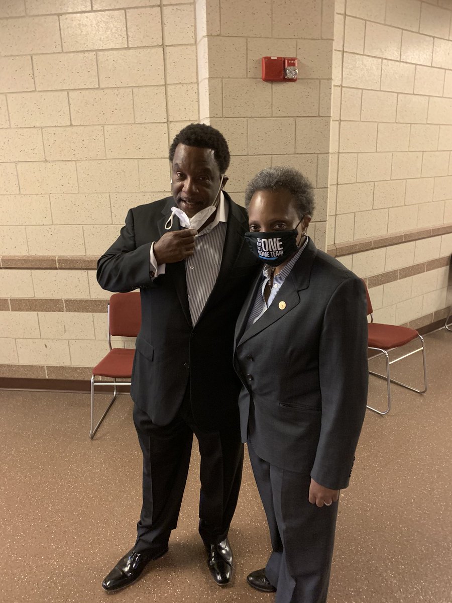 Glad to share a birthday with Mayor Lightfoot. We both went to work on our birthday.