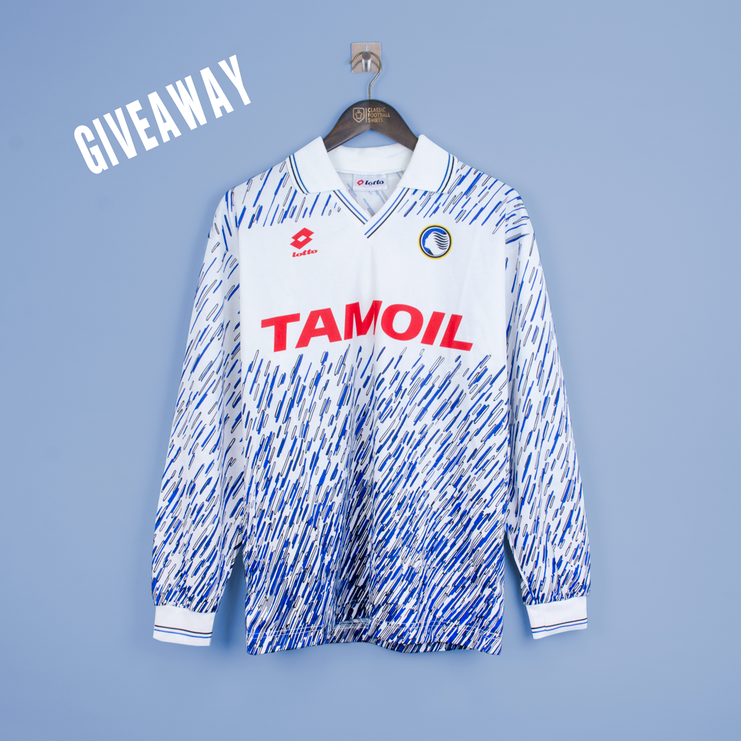 classicshirts's tweet image. GIVEAWAY: We've got this Atalanta '91-93 away shirt to give away

To Enter
1. Like and RT this post
2. Follow @classicshirts
3. Reply with #GoAtalantaGo

Winner announced next Tuesday (Aug 11th) 5pm
Good Luck!

#ForzaAtalanta