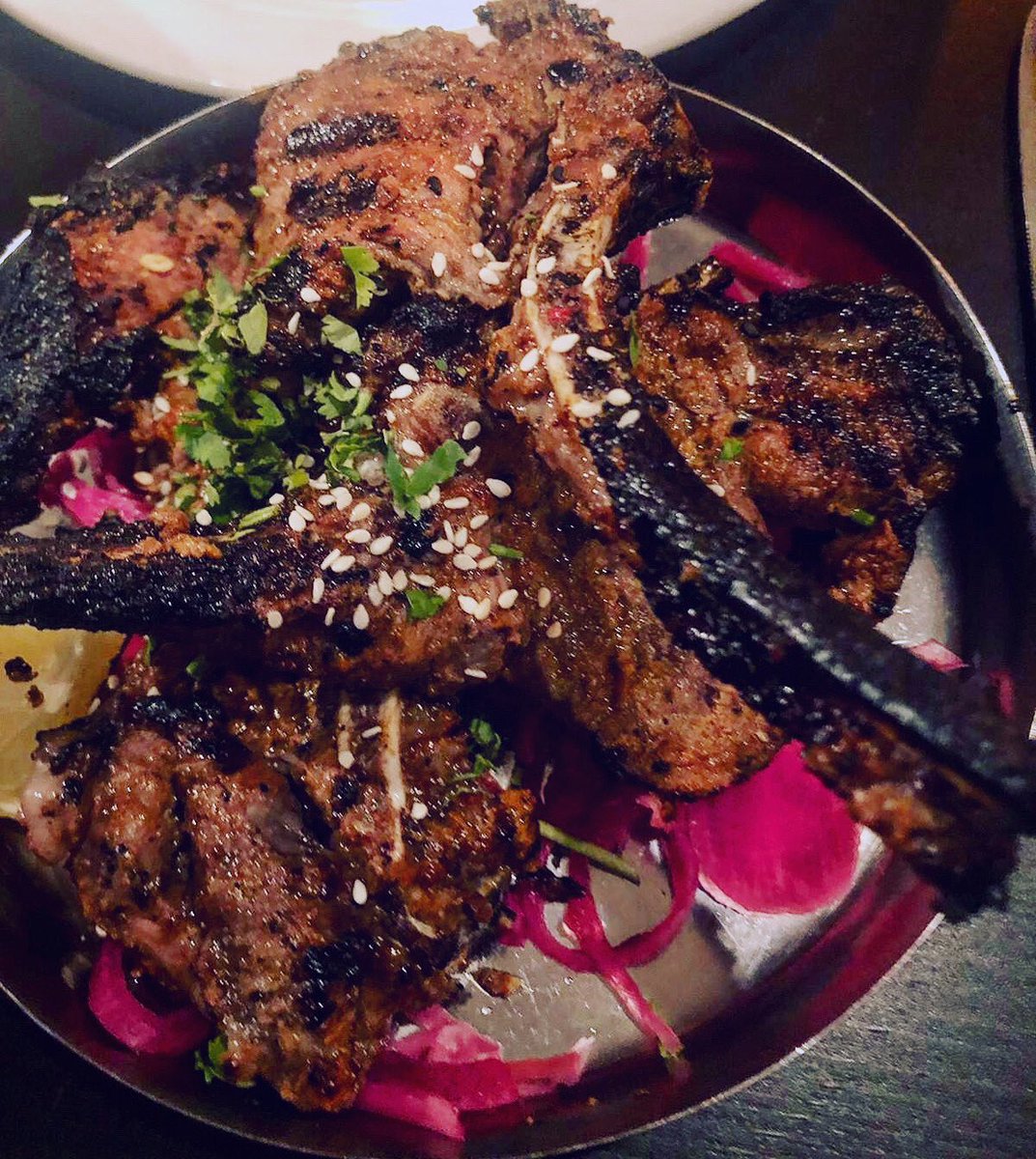 Charcoal grilled goodies <a href="/mughli/">M U G H L I</a> 🔥

Their insane world famous lamb chops are just £6 thanks to the #EatOutToHelpOut scheme... get involved! mughli.com
