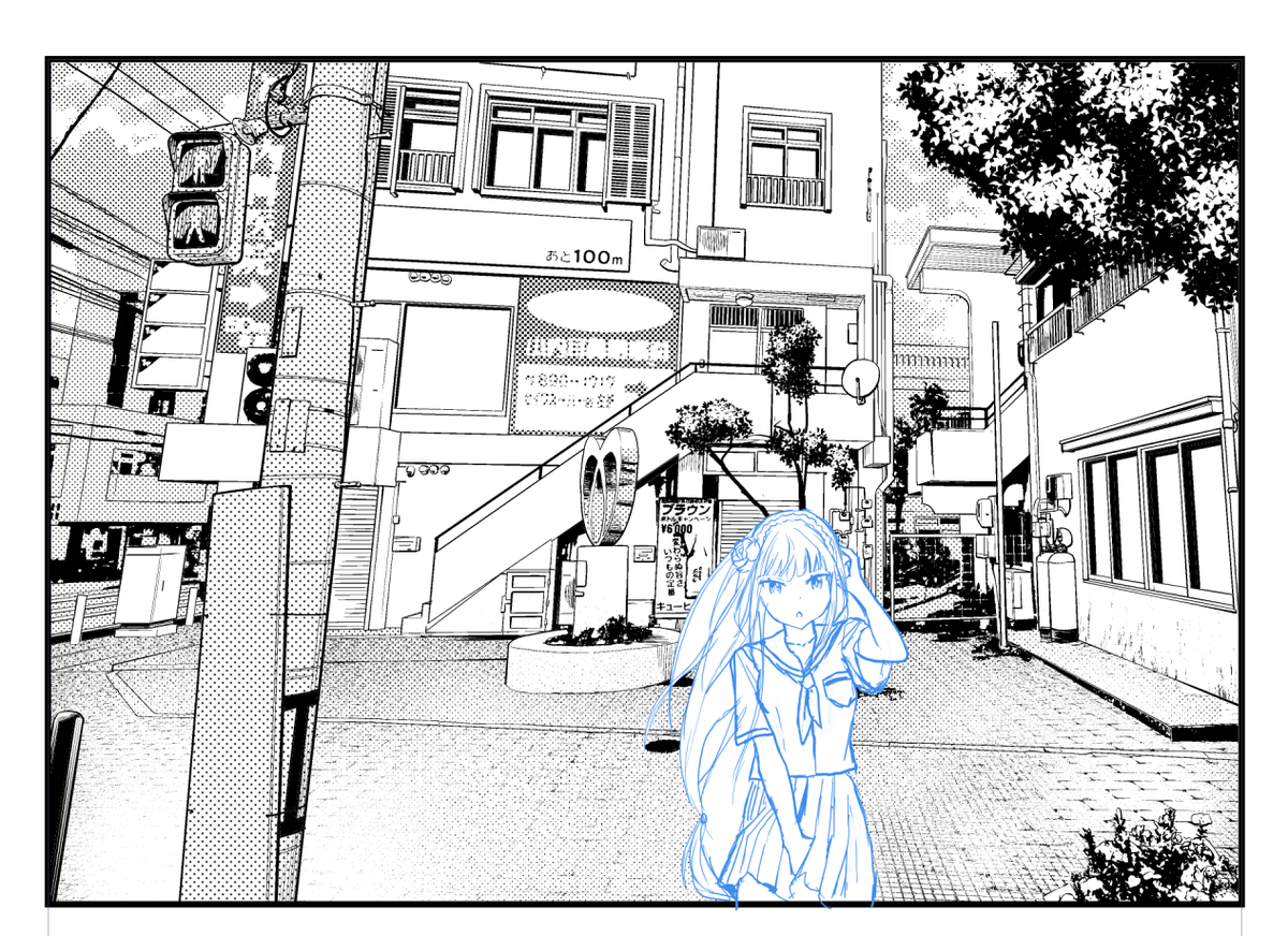 逆転生セーラーエミリア描いてたけど眠気無理 