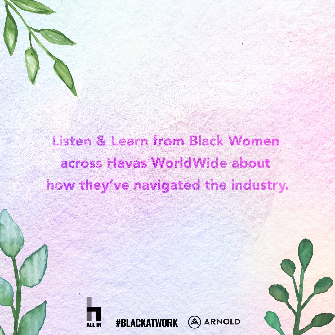 Proud to announce: Read The Room, a panel discussion with Black Women at @havas from around the world. 
 
#BLACKATWORK @havas @HavasChi @havaslondon @Arnoldworldwide @havasnyc