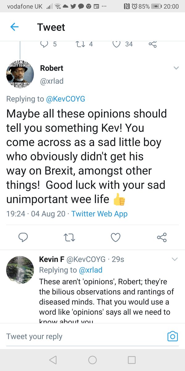 Everyday Racists *56. Robert sought out this thread because I insulted him on another subject; ironically, he was quite close to inclusion here after his assumption that black men on a march must have chosen to be unemployed. I didn't want to seem petty but, well- stuff that!