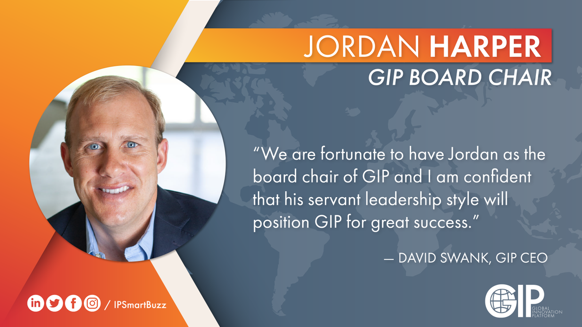 We're excited to welcome Jordan Harper, CEO of HWH, as our board chair! Read more about Jordan here >> globalinnovationplatform.com/news/gip-board… #ipfm #sgiot #iEcoNet #IPSmartBuzz #innovation #DigitalRevolution #DigitalEconomy #tech #affirmtogether
