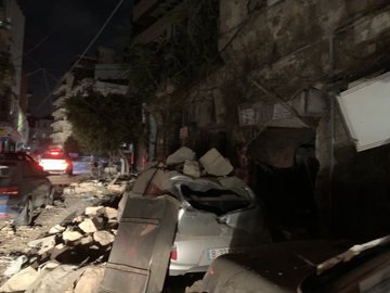 MORE IMAGES (via  @Aya_Majzoub) from Beirut, Lebanon.