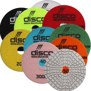 tradeox_co's tweet photo. #GTS888 wanted to spotlight you Disco 7Step Wet Polishing Pads. Available in single pad grits: 50 100 200 400 800 1500 3000. You will be able to achieve great smooth polishing results on #granite, #marble, natural #stones, #concrete, engineered #stone. https://t.co/ShERkihZB2 https://t.co/2nTtCDJrQD