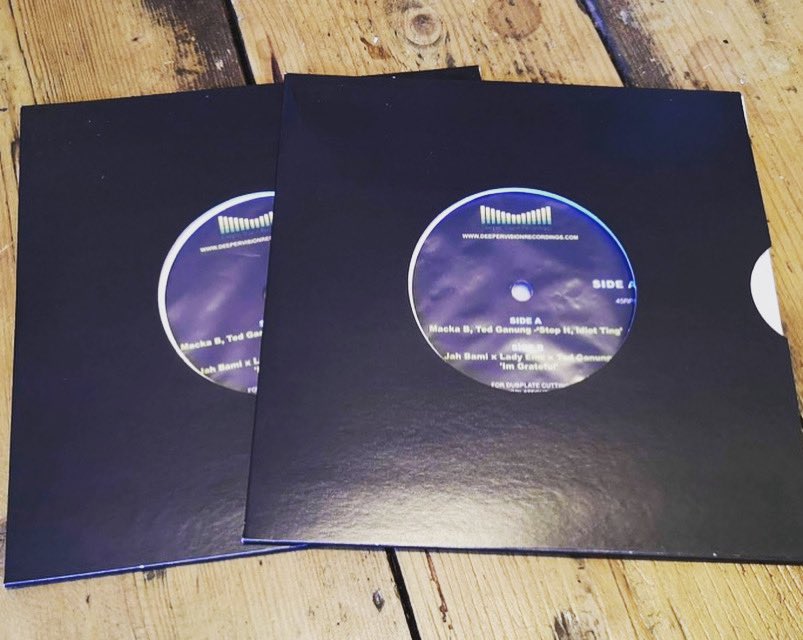 TedGanung's tweet photo. New 7” vinyl out for Radio Promo w/ @dvibesuk @djsarahc
Side A. @mackab x Ted Ganung - Stop It, Idiot Ting
Side B. @JAHBAMI x Ted Ganung x @emmaLADYEMZ - I’m Grateful
Forthcoming #DeeperVisionRecordings @labelworx
@junodownload exclusive August 15th https://t.co/UEh0g1KYfz https://t.co/5KHdkg7Rei