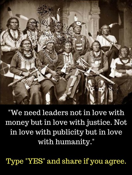 Idigenous people tweet media