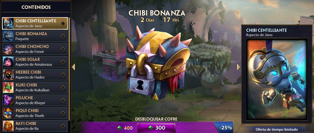 SMITEClan's tweet photo. ¡Volvió el Cofre 'Chibi Bonanza' para desbloquear los aspectos 'Chibi'! https://t.co/ILJZFu5V01