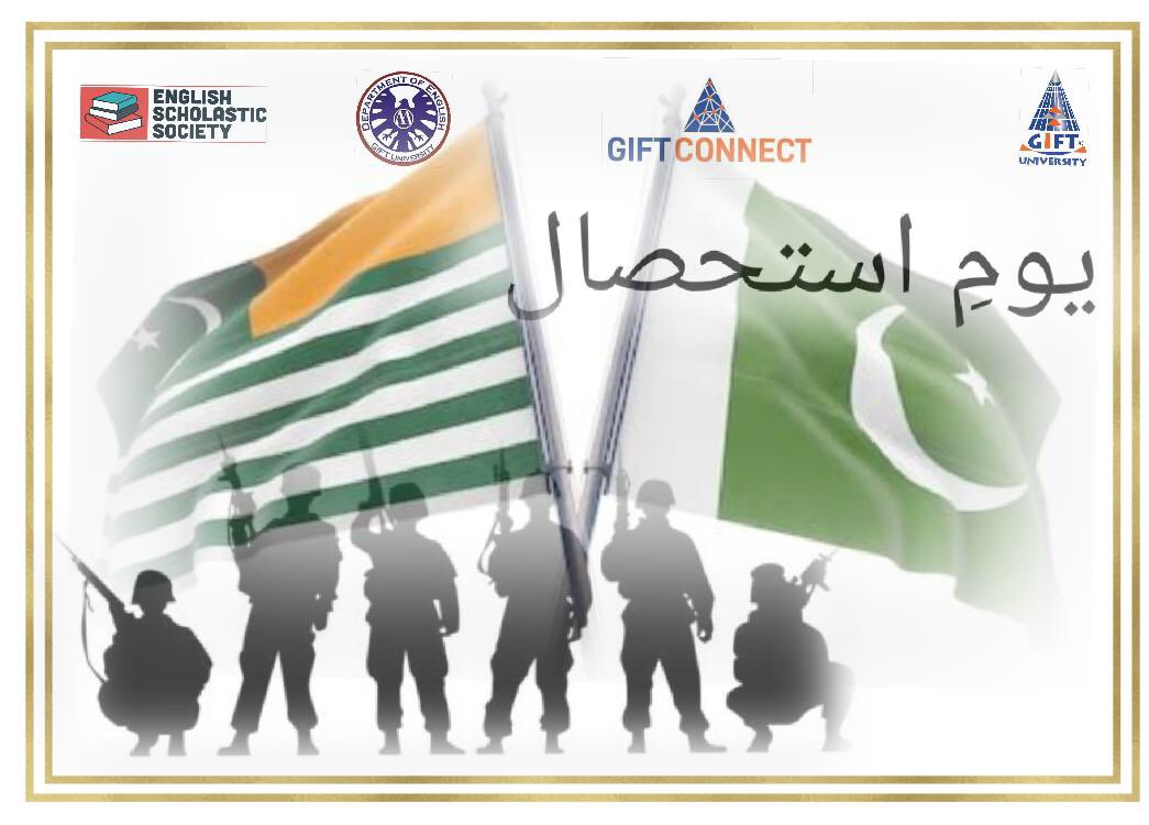 EnglishScholas1's tweet photo. Let us raise our voices against brutality and highlight the transgression of human rights by the Indian government and military.
We stand with you, Kashmir! (2/2)
.
#youmeistehsal #kashmir #kashmirbleeds #ess #englishdepartment #giftuniversity  #giftconnect #gujranwala https://t.co/ZzhFG0Mzct