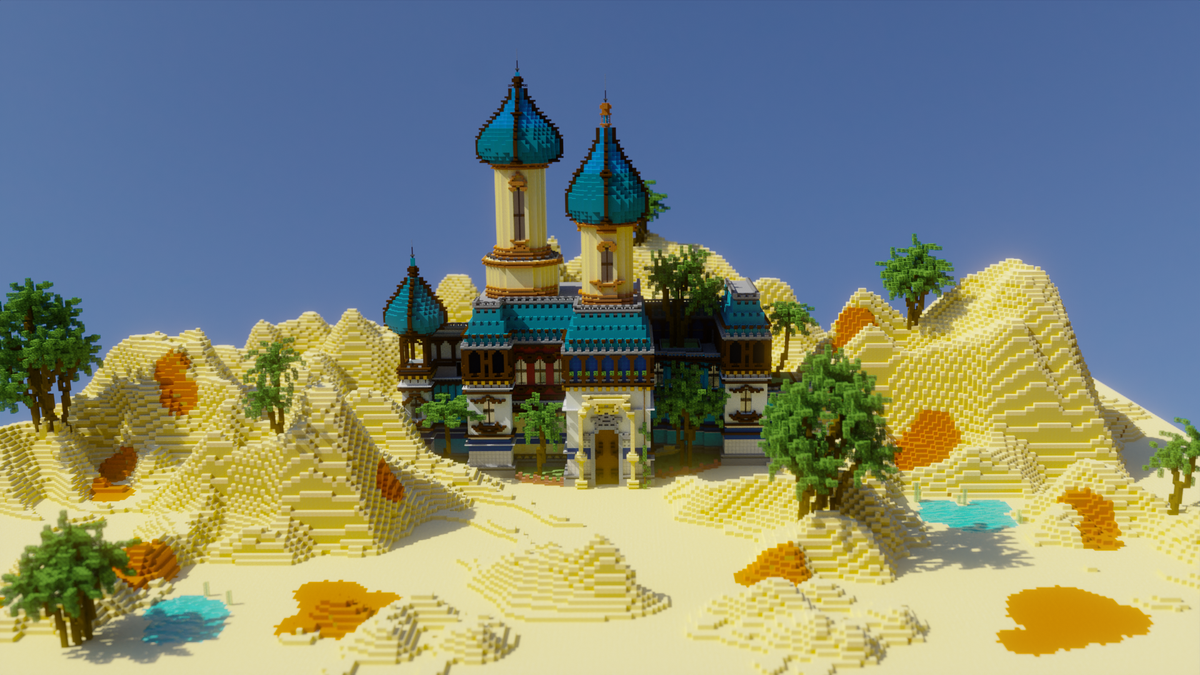 🏰Arabian Palace🏰

Built By: <a href="/atsnobuilds/">Atsno</a> 
Rendered By: <a href="/Vnikus_Builds/">Vnikus Builds</a>