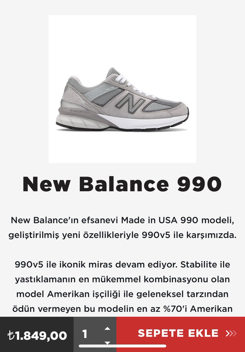 meltemklik's tweet photo. Bu ayakkabıyı 1800 tl yapan tam olarak ne? https://t.co/e2ZRcawlCz