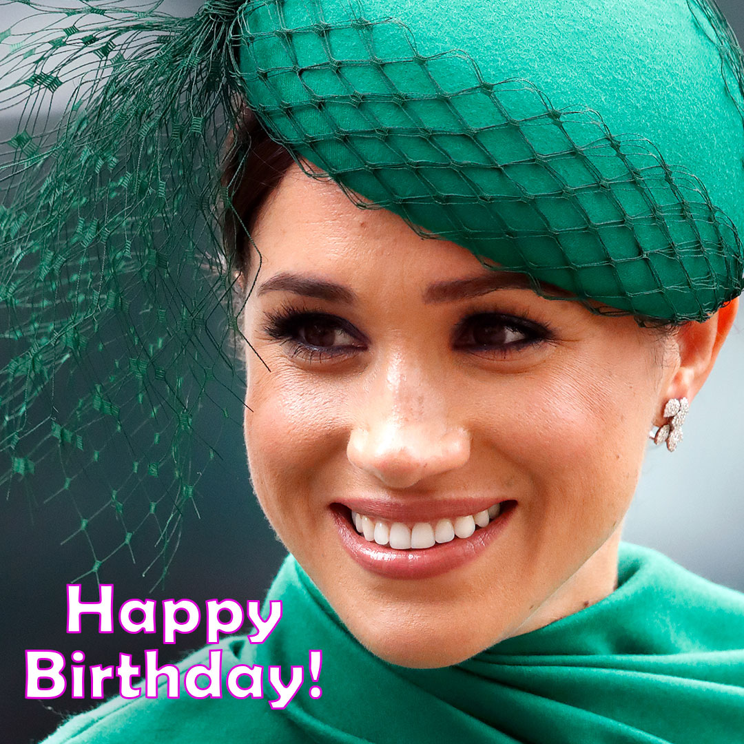 Happy birthday to Meghan Markle. The Duchess of Sussex is 39 today! 