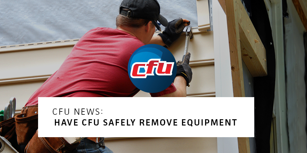 If you have an upcoming home project, remember to call CFU so we can safely remove utility equipment for you or your contractor. cfu.net/remove-equipme…