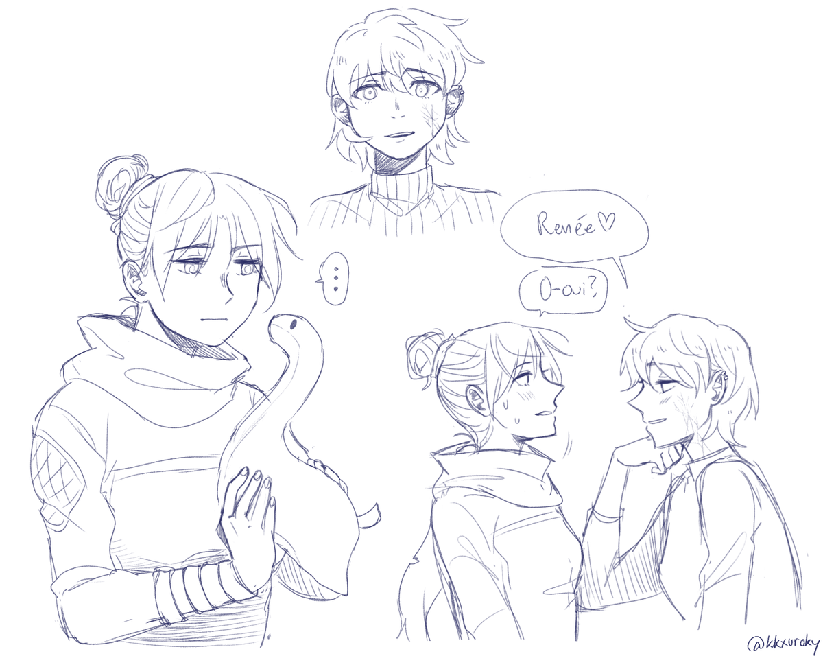 #darksparks doodles #ApexLegends 