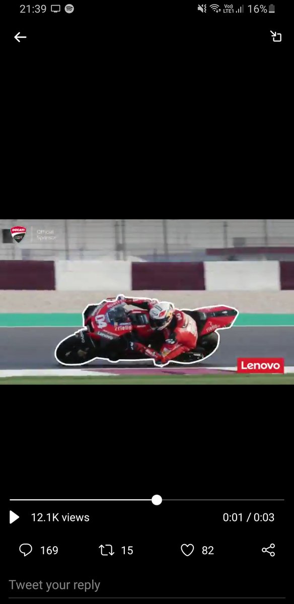 a_henriksen1's tweet photo. @Lenovo @ducaticorse Fast boy. https://t.co/ohHg5C8tQz