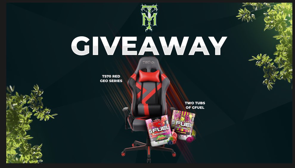 MythicTreez's tweet photo. Only 5 days left on this!
๐ฎ Gaming Chair & GFuel #Giveaway
๐คณ Like & RT
๐ฌ Reply with #MythicTreez
๐ฅฐ Follow @MythicTreez
โฌ Enter Here โฌ #ad
https://t.co/BKHwKolOds https://t.co/1ccmuDj78Z