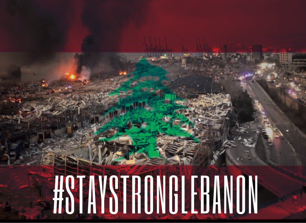 BeBeBea's tweet photo. Stay Strong Lebanon 🇱🇧 

#StayStrongLebanon #Beirut #lebanon #PrayForBeirut #PrayForLebanon https://t.co/zllhplVbC8