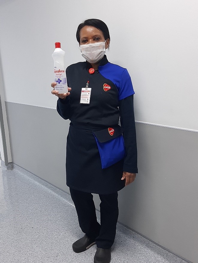 Ficamos orgulhosos em ver o Lysoform álcool em gel sendo usado em unidades de saúde em todo o Brasil, incluindo a <a href="/AACD/">aacdoficial</a>, em São Paulo.