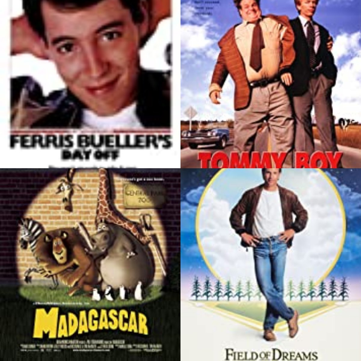 portelmsley's tweet photo. Aug 6: FERRIS BUELLER'S DAY OFF &amp; TOMMY BOY  8:40pm
Aug 7-10: MADAGASCAR &amp; FIELD OF DREAMS. 8:40pm
Tickets: https://t.co/GEy8ktztWs https://t.co/2vgJ6thxKP