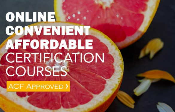 123ceCom's tweet photo. Serving up your continuing education courses towards ACF certification. Summer is a good time to renew your certifications! https://t.co/ANesYqXzW8