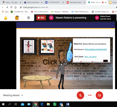 head_bridgett's tweet photo. I enjoyed my sessions today w/ @srlindstrom (3rd-5th Structure &amp; Engagement Strategies), @annarmstrong99 (Teaching &amp; Learning w/Technology), @NRoberts06 (S44 Remote Learning Strategies), and @hcs_itsracheal (Advanced Google Classroom Instruction). @PCE_HCS https://t.co/WFLhXrBiKi