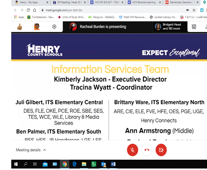 head_bridgett's tweet photo. I enjoyed my sessions today w/ @srlindstrom (3rd-5th Structure &amp; Engagement Strategies), @annarmstrong99 (Teaching &amp; Learning w/Technology), @NRoberts06 (S44 Remote Learning Strategies), and @hcs_itsracheal (Advanced Google Classroom Instruction). @PCE_HCS https://t.co/WFLhXrBiKi