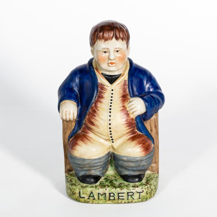 This commodification of Lambert was to endure well into the nineteenth century which saw a change from a visual culture of commemoration to a material one, with Lambert increasingly depicted in objects such as ceramics, metalware, and on small printed consumable objects