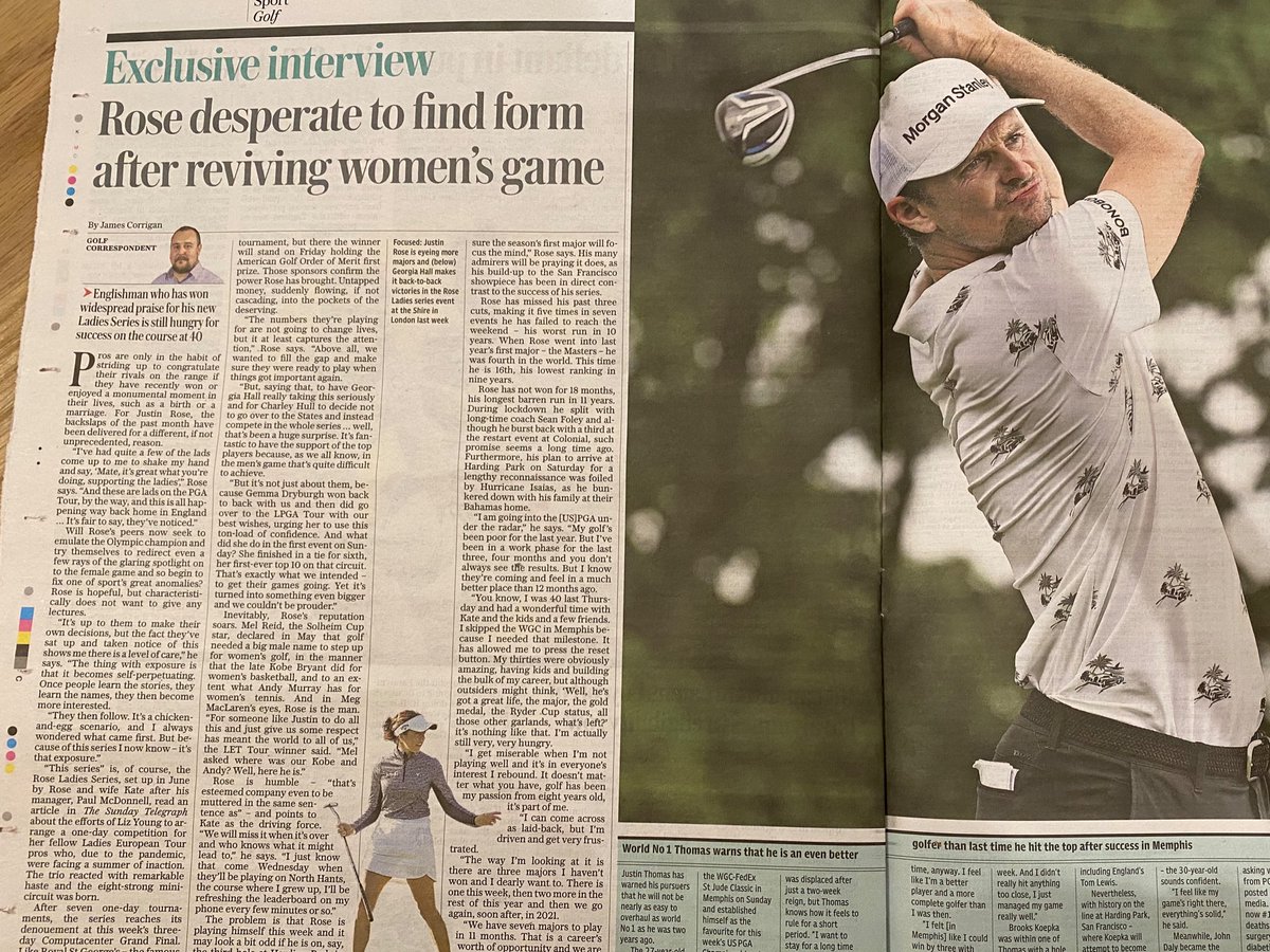 Good luck this week to this handsome fella 😍 <a href="/JustinRose99/">Justin ROSE</a> 
The first Major of the year for him. The grand final of our <a href="/RoseLadiesGolf/">Rose Ladies Golf</a> for me 🏴󠁧󠁢󠁥󠁮󠁧󠁿🌹⭐️