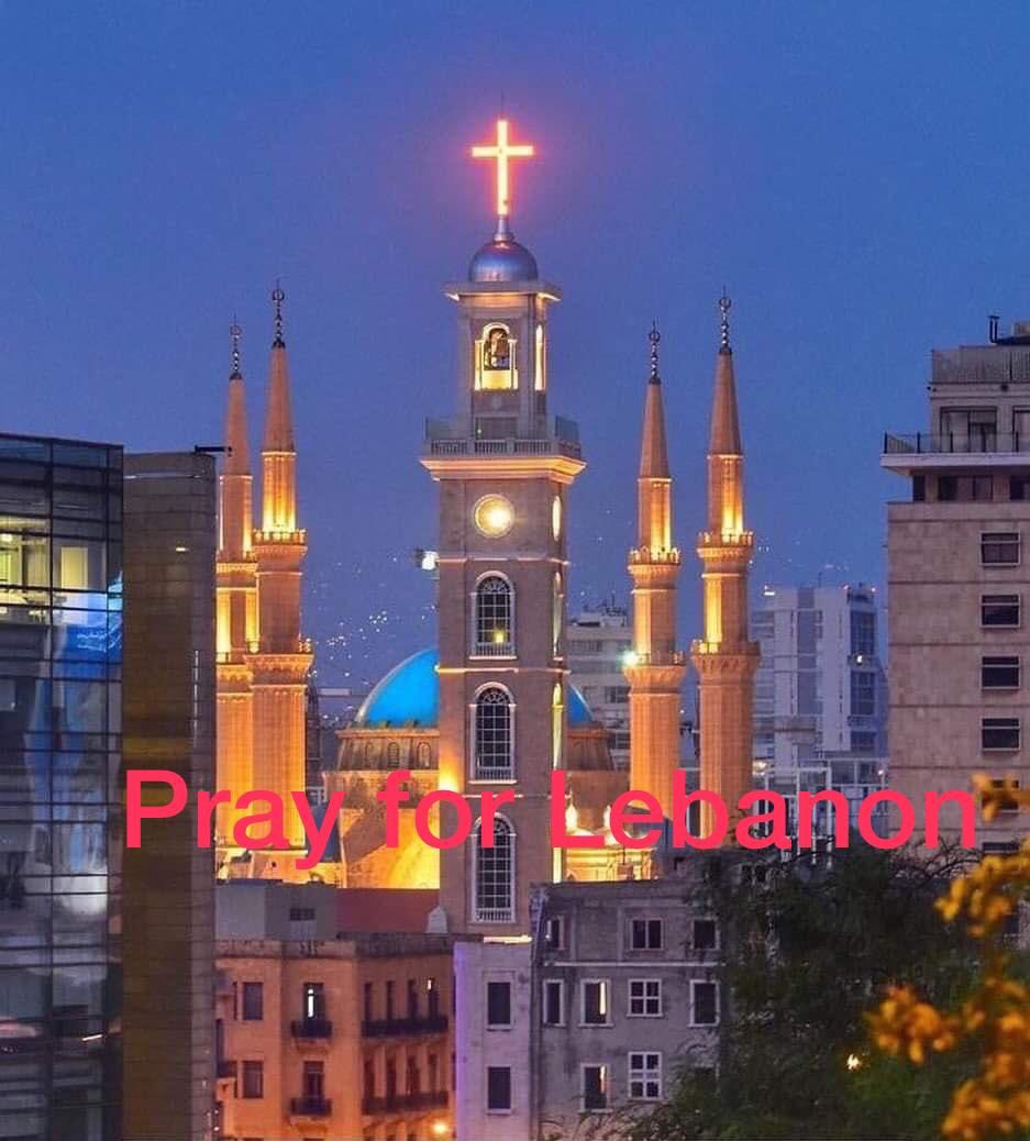 Heartbreaking to see Lebanese people in Lebanon that have been fighting a revolution, an economic crisis, a pandemic, poverty and a Massive explosion today that rocked our beloved Country. May God help them all. #LebanonExplosion #PrayForLebanon