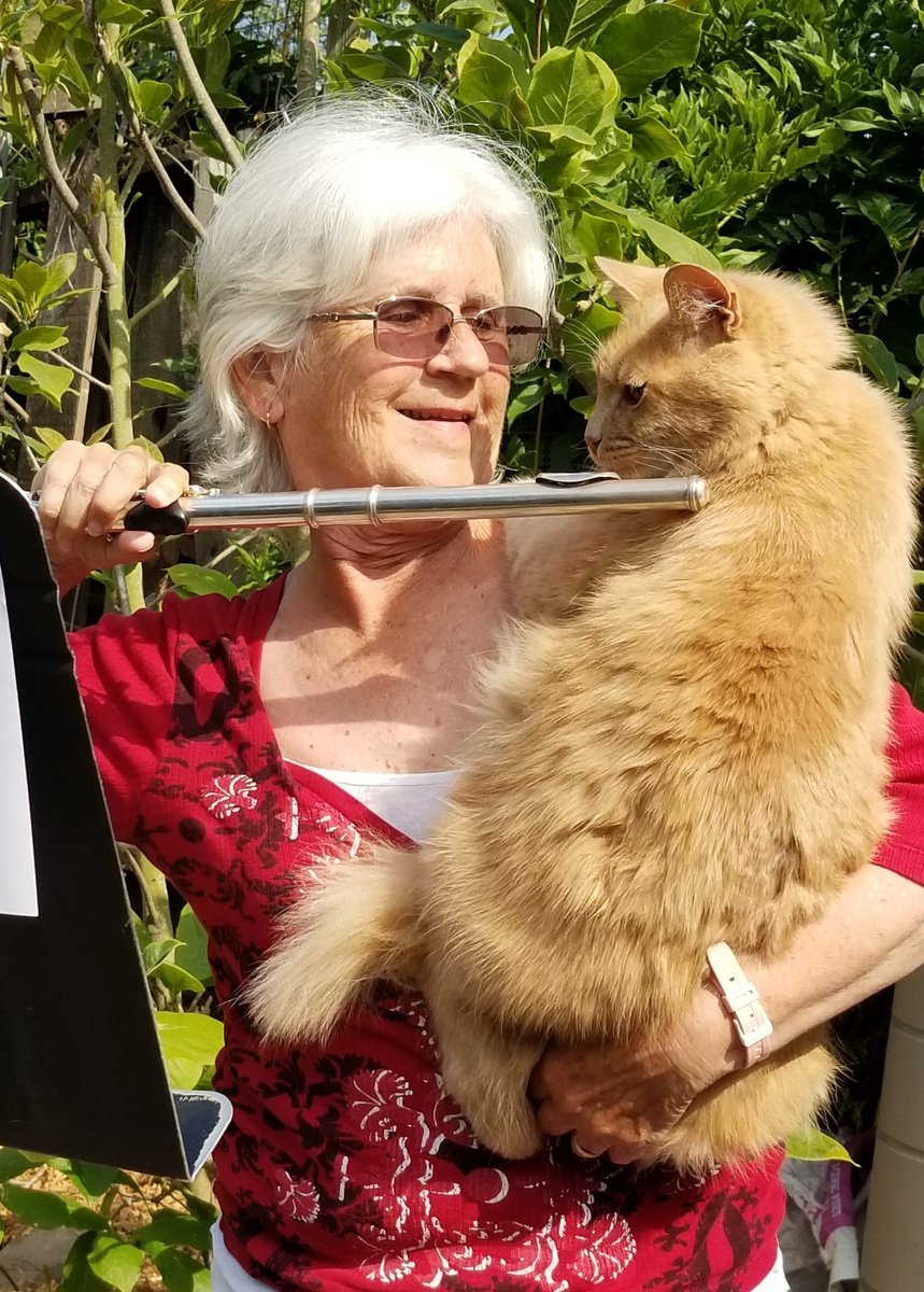 Want to learn a new instrument? Or teach one to your cat? We are all learning new hobbies during covid. No judgement here if your cat wants to learn too. Bid on some flute lessons by CWO's own principal flutist at our #GrandPause Soiree this Sunday at 3pm! charityauction.bid/CWOSoiree2020