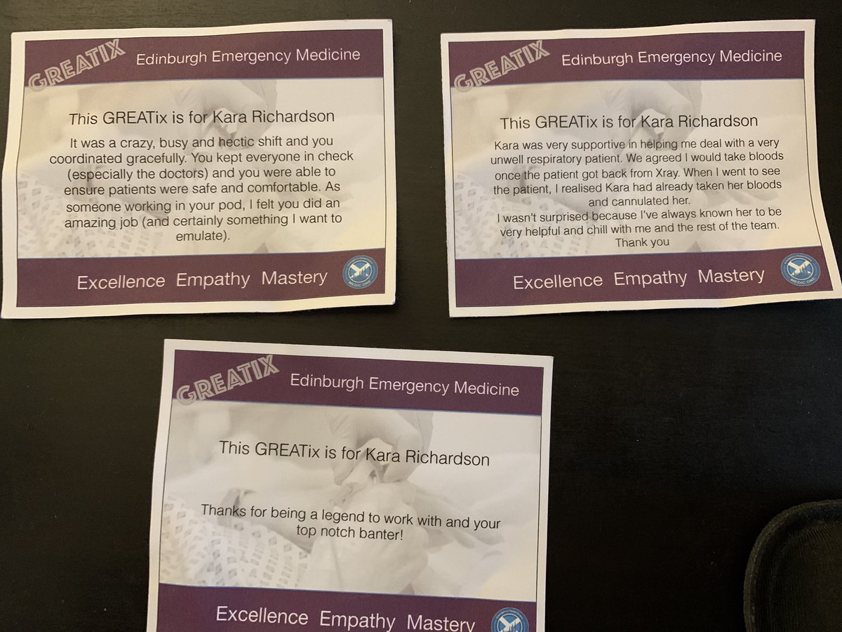 Kara_Richie19's tweet photo. Never had a Greatix before, and today I got 3! Thanks to whoever put these in, I really appreciate it ☺️ https://t.co/Vcdf8Dx7Nx