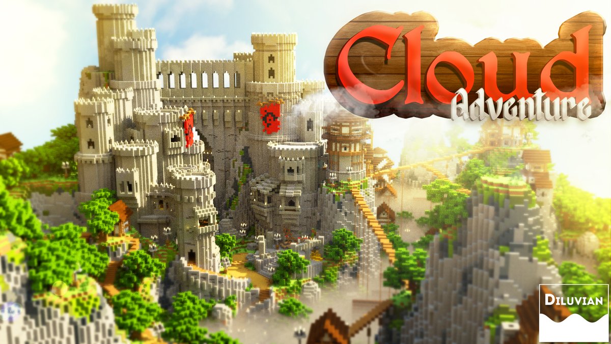 TeamDiluvian's tweet photo. ☁️This incredible world with great walls, mountains, and a great fortress for you to have fun playing and making your goals awaits you! Come and experience this world on clouds!

✅Purchase Today: https://t.co/wUZ8vHLYAn https://t.co/gOer02dAaB
