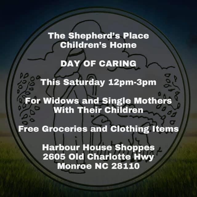 PLEASE HELP US GET THE WORD OUT and let others know about our next #DayofCaring for this Saturday August 8. Thanks!