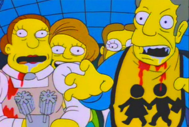 Nightmare Cafeteria - 8/10 Treehouse of Horror V is a VERY VERY strong episode.