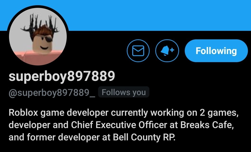BreaksCafeRblx's tweet photo. @superboy897889_  I thought we promoted you? https://t.co/GR56SOZ1Us